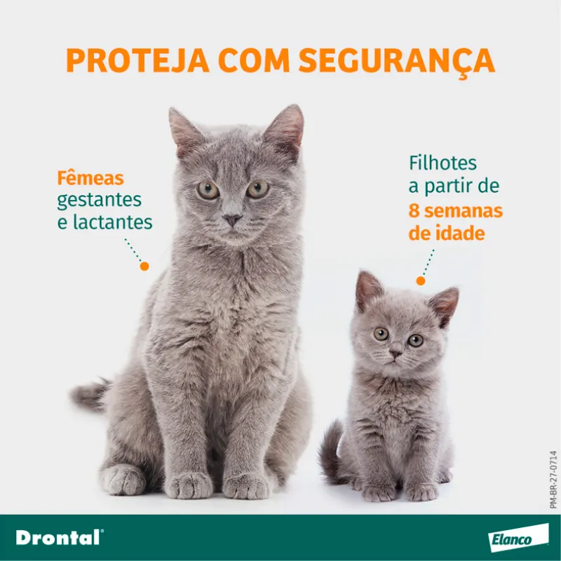 Vermífugo Drontal para Gatos Spot-On 1,12 ml
