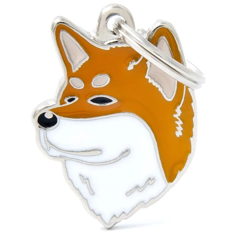 Medalha de Identificação My Family Friends Akita Inu