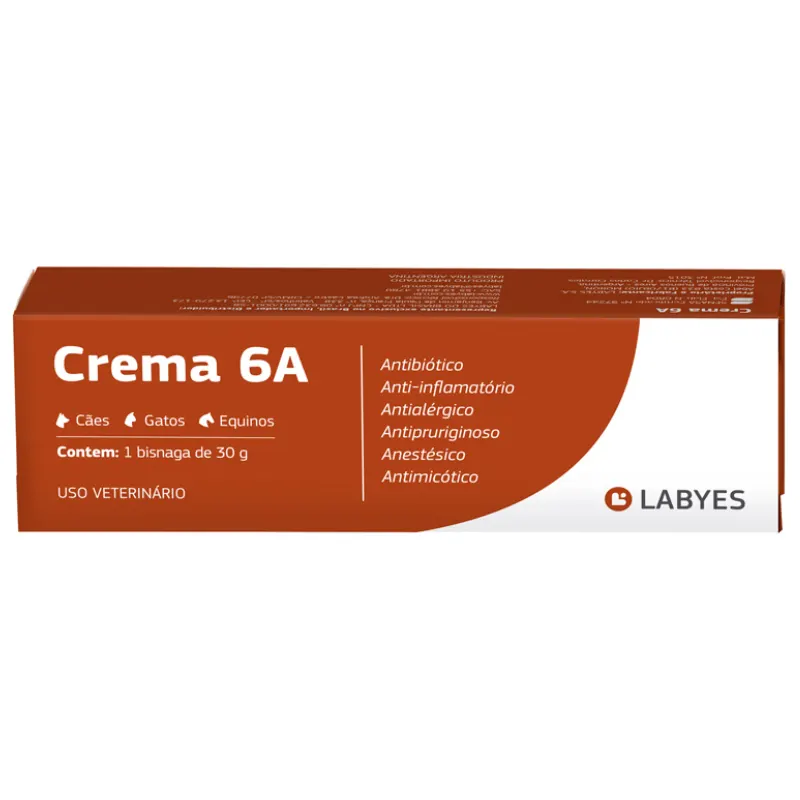 Pomada Dermatológica Labyes Crema 6A 30 g