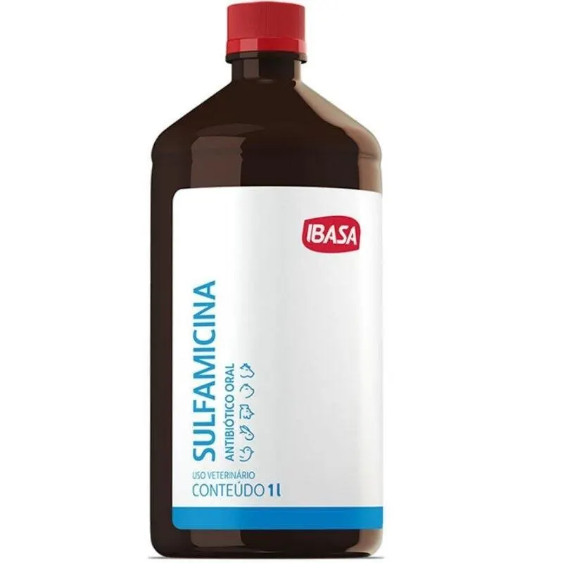 Sulfamicina Tratamento Coccidiose - 1 Litro