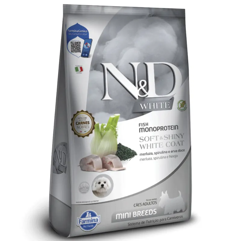Ração N&D White Cães Adultos Mini 2 kg