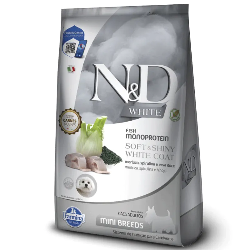 Ração N&D White Cães Adultos Mini 2 kg