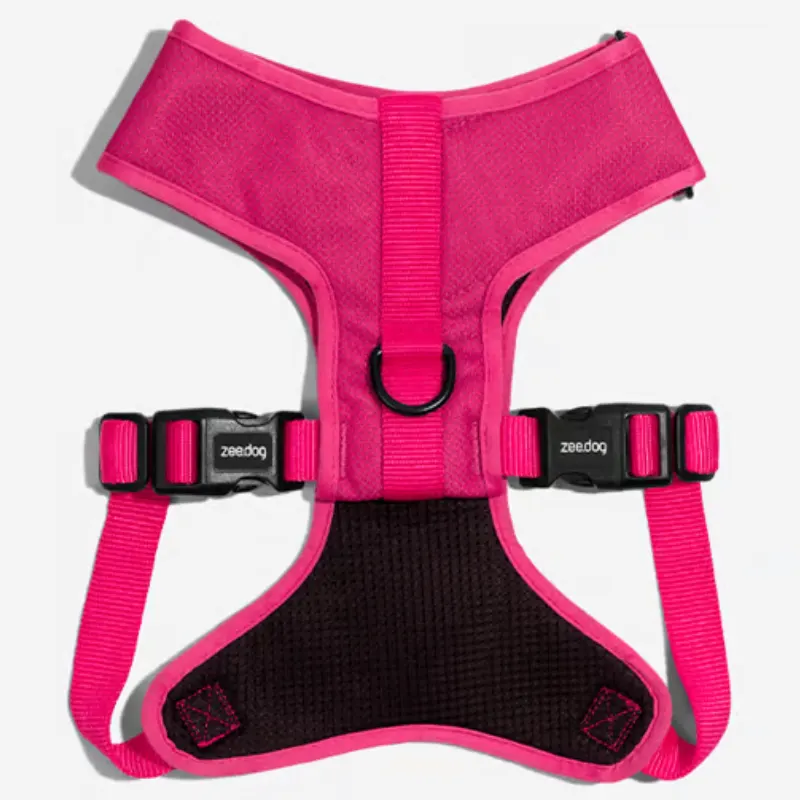 Peitoral Zee.Dog Mesh Plus Pink Led PP