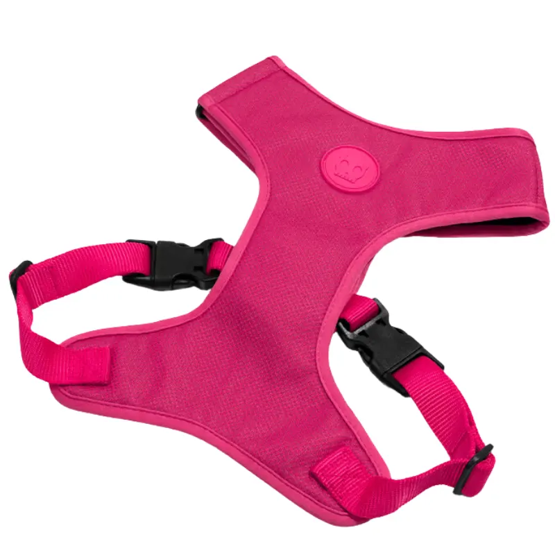 Peitoral Zee.Dog Mesh Plus Pink Led PP