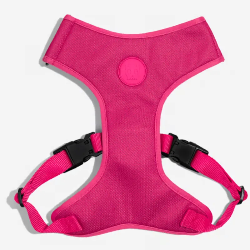 Peitoral Zee.Dog Mesh Plus Pink Led PP