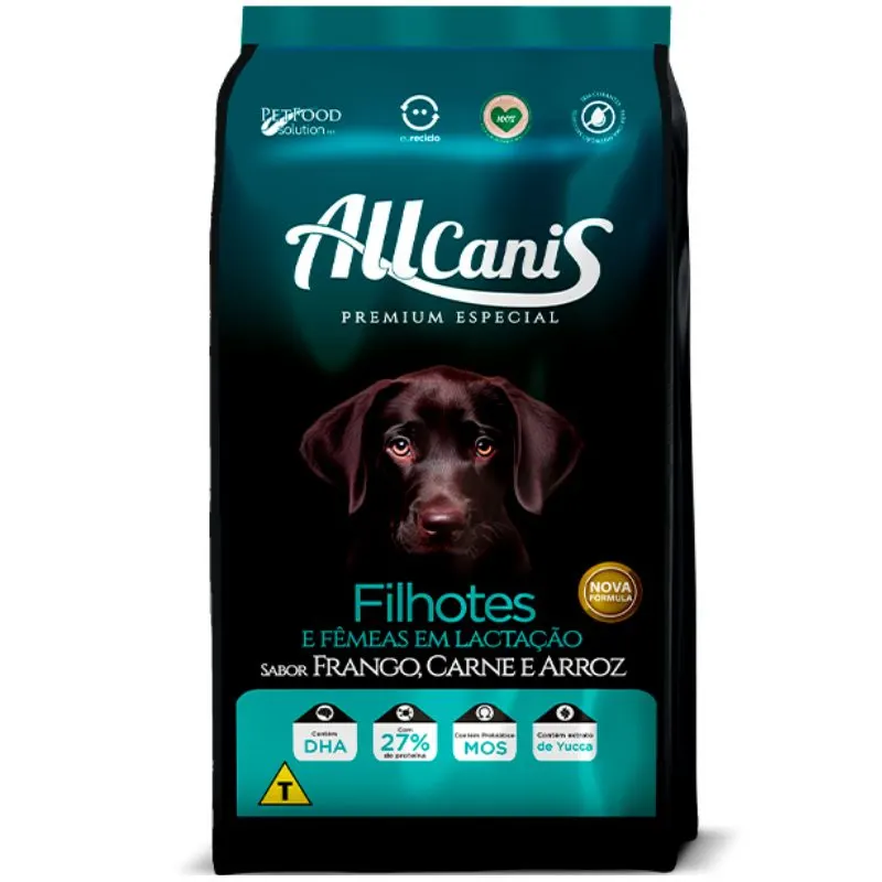 Ração Allcanis para Cães Filhotes 2,5 Kg
