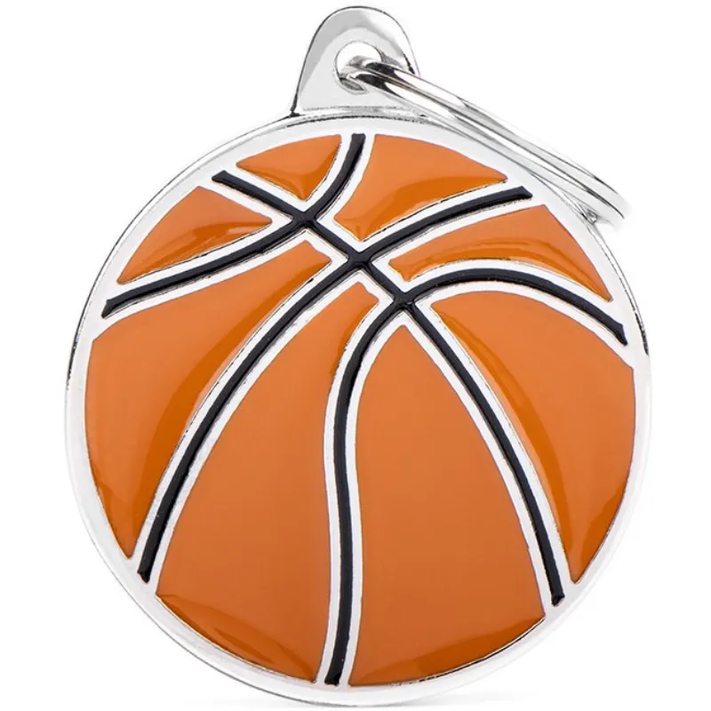Medalha de Identificação My Family Bola de Basket