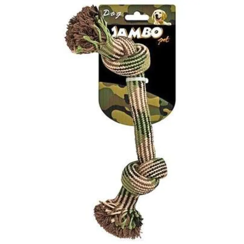 Mordedor JampoPet Corda Militar