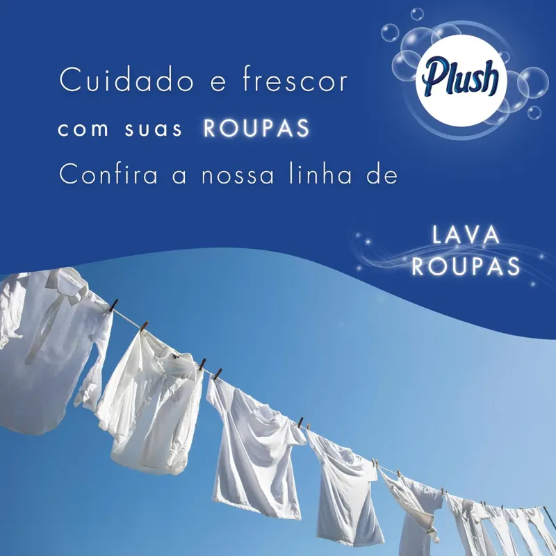 Lava Roupas Plush  Liquido Biopower Conforto 5 L
