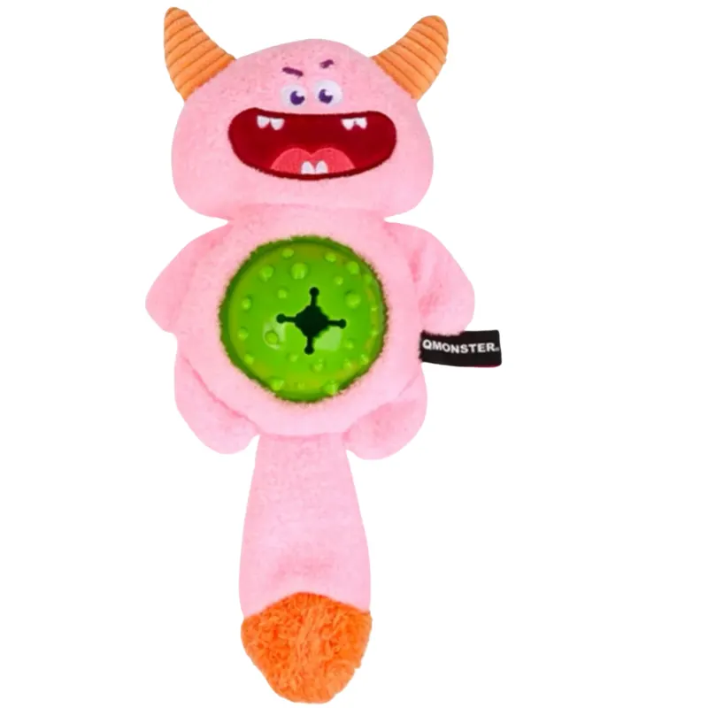 Brinquedo Q Monster Monstro Faminto Rosa