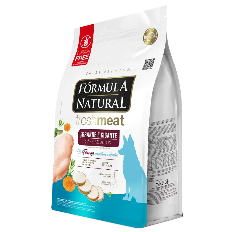 Ração Fórmula Natural Fresh Meat Cães Adultos  Grande e Gigante Sabor Frango 12 kg