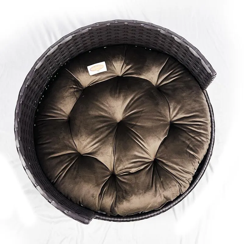 Cama Concha Celebre Marrom P