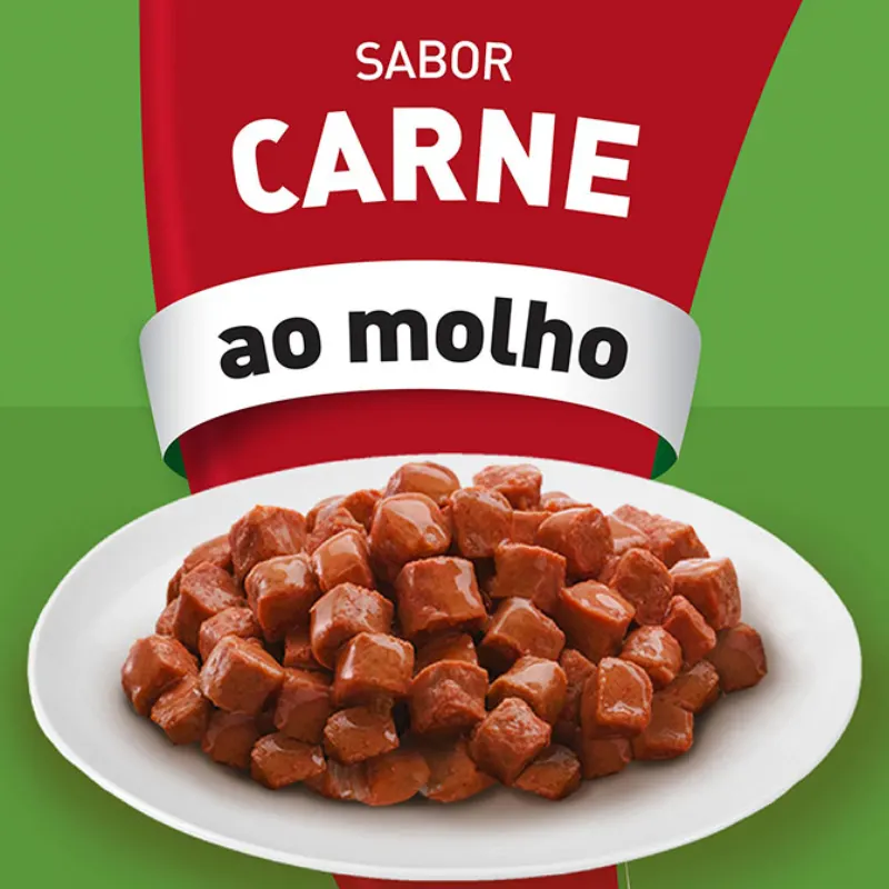 Sache KiteKat Sabor Carne para Gatos Adultos 70 g