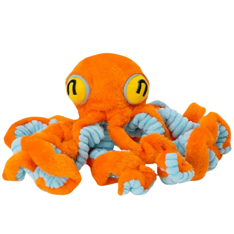 Brinquedo Q Monster Polvo Gigante Laranja