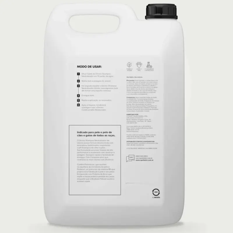 Spetialist Dermo Shampoo Neutralizador de Odores