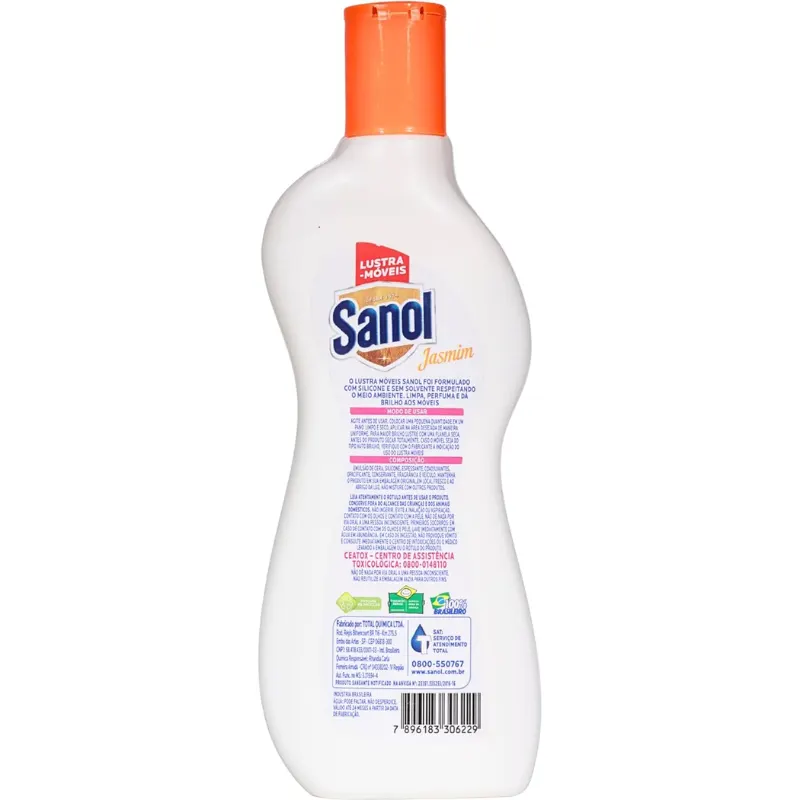 Sanol Lustra Moveis Jasmim 200 ml