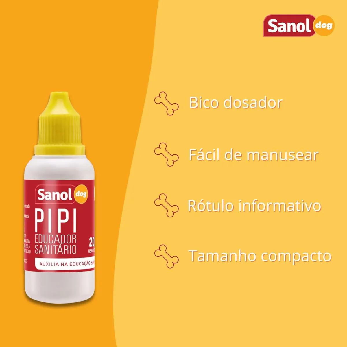 Educador Sanitário Pipi Sanol Dog 20 Ml