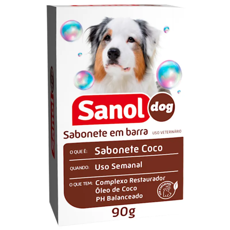 Sabonete Sanol Dog Coco 90 g