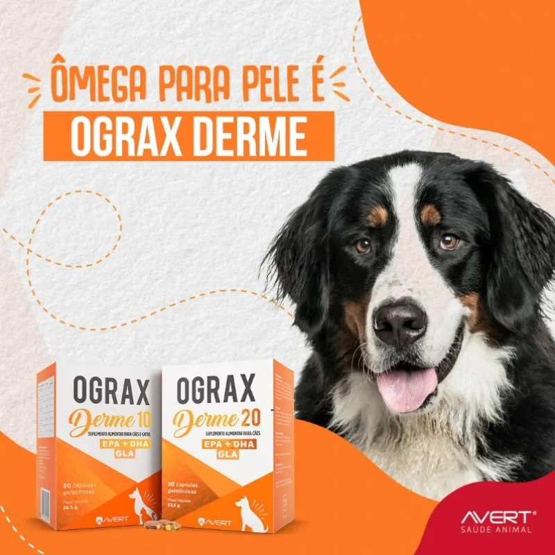 Avert Ograx Derme 20 com 30 Cápsulas