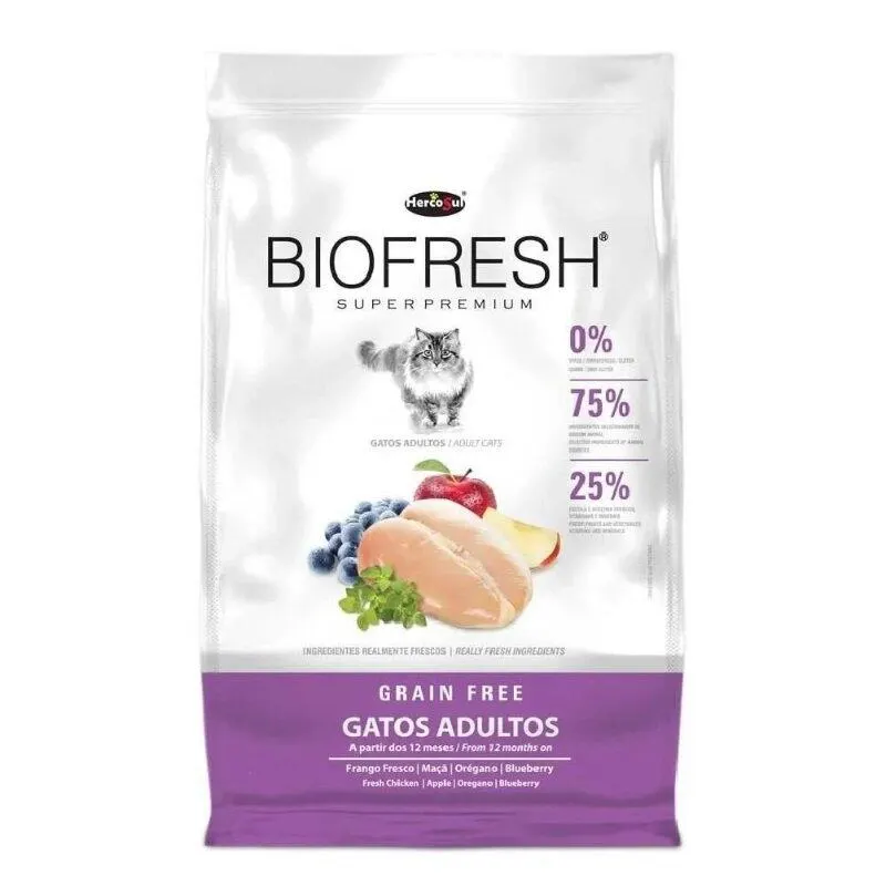 Ração Biofresh Gatos Adultos 1,5Kg