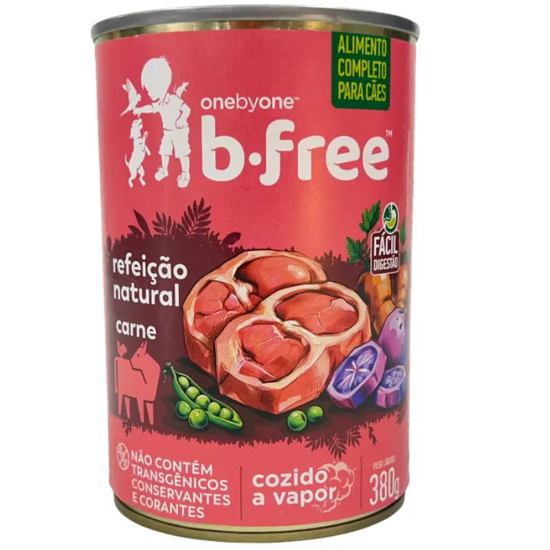 Lata Spin B.Free Sabor Carne para Cães 280 g
