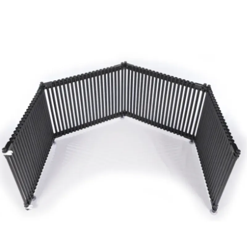 Cercado Multifuncional Divipets 4 Lados 80 cm  - Preto