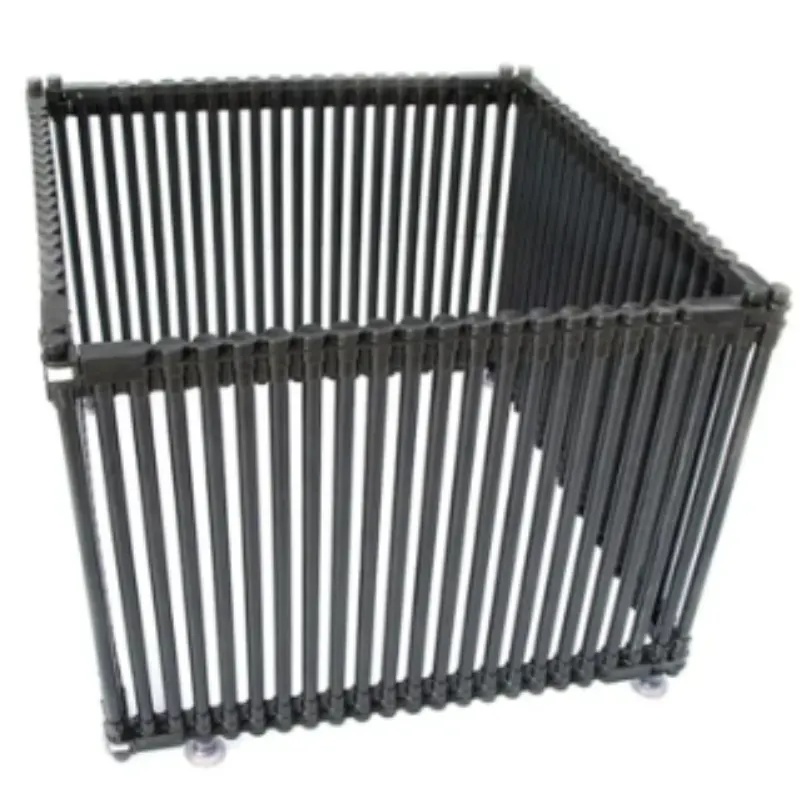Cercado Multifuncional Divipets 4 Lados 80 cm  - Preto