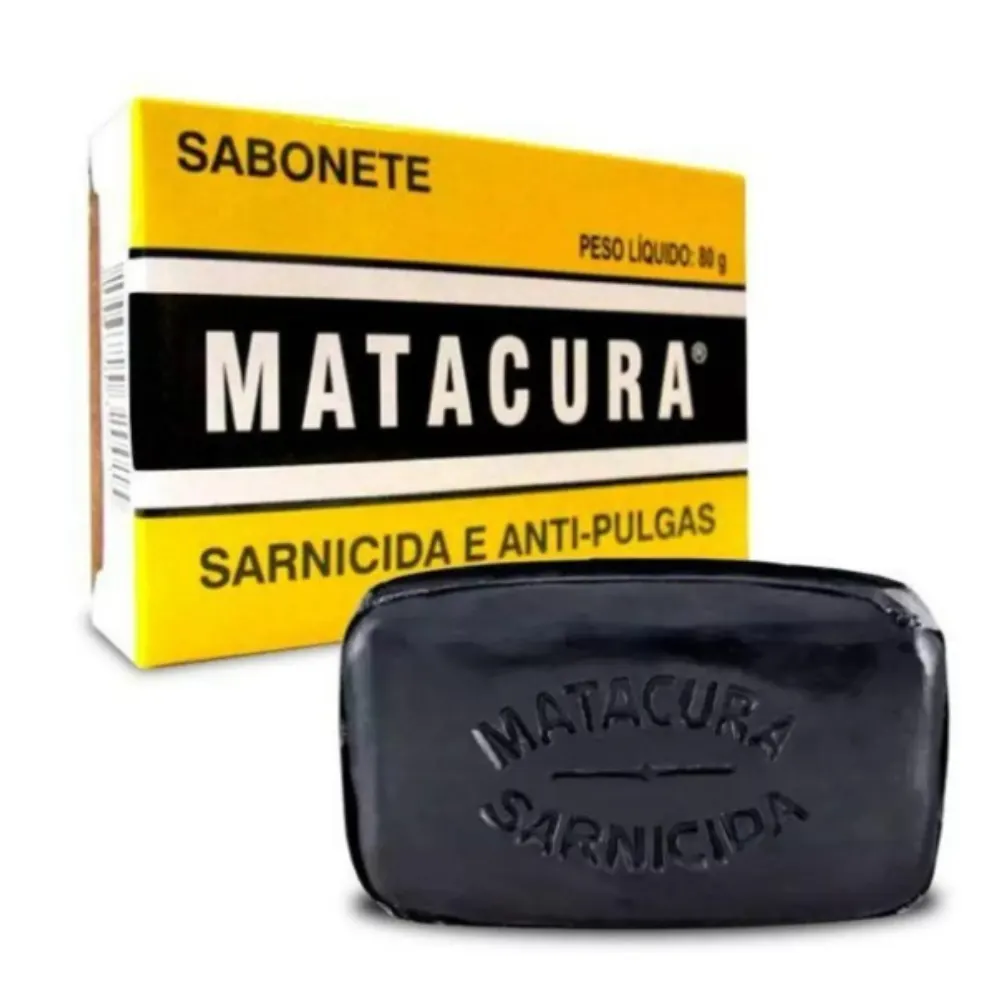 Sabonete Matacura - Sarnicida E Antipulgas- 80g