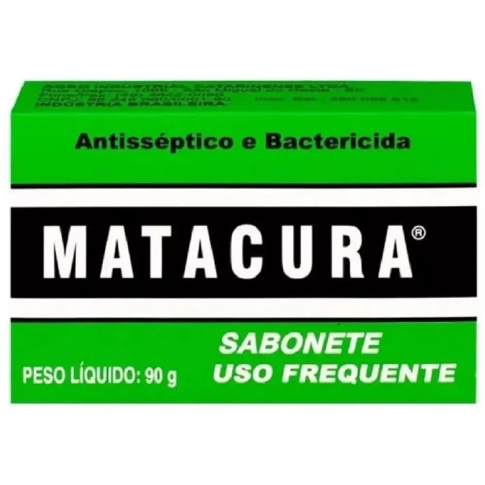 Sabonete Matacura - Antisséptico E Bactericida - 90g