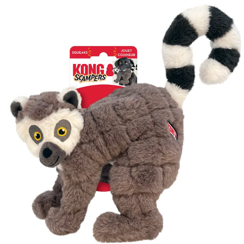 Brinquedo Kong Scampers Lemur Médio