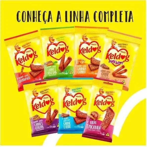 Bifinho Kelco Keldog Churrasco 60g