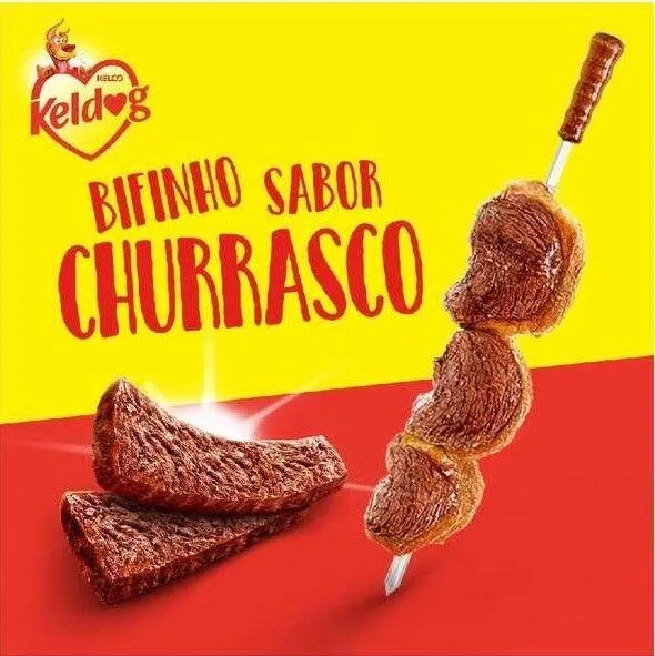 Bifinho Kelco Keldog Churrasco 60g