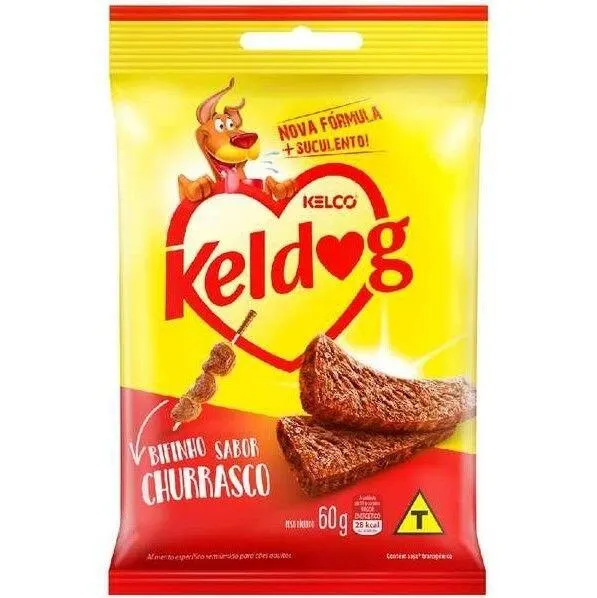 Bifinho Kelco Keldog Churrasco 60g