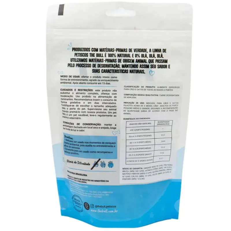 Snack de Manjuba The Bull 60 g