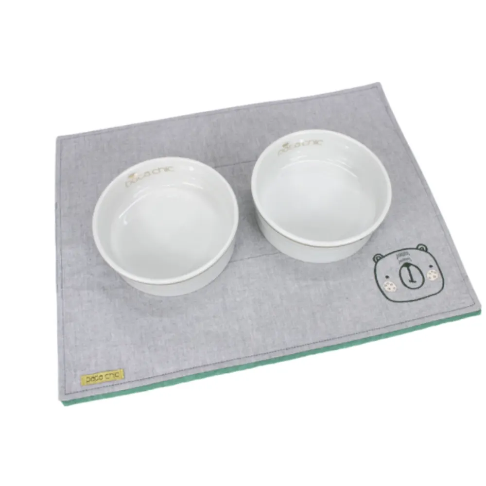 Porta Comedouro/Jogo Americano Pata Chic - Sr. Urso