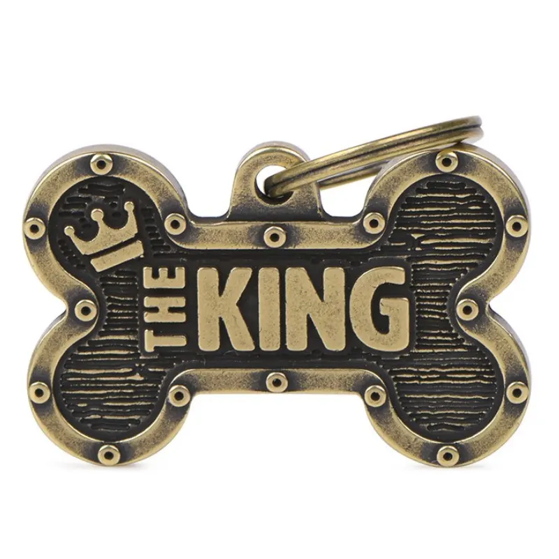 Medalha de Identificação My Family Osso Grande Bronx King