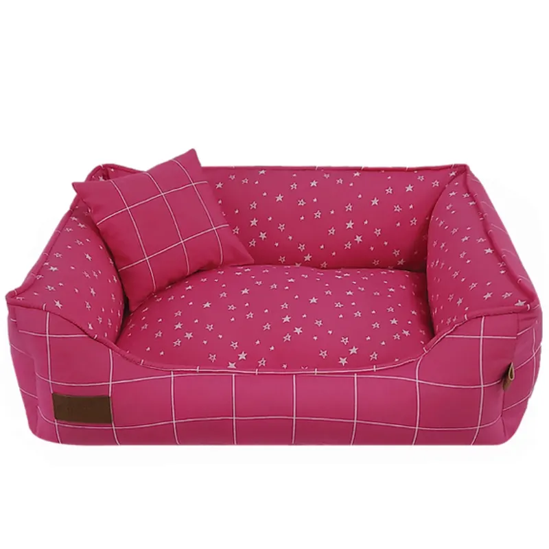 Cama Risca Star Pink M Fabrica Pet