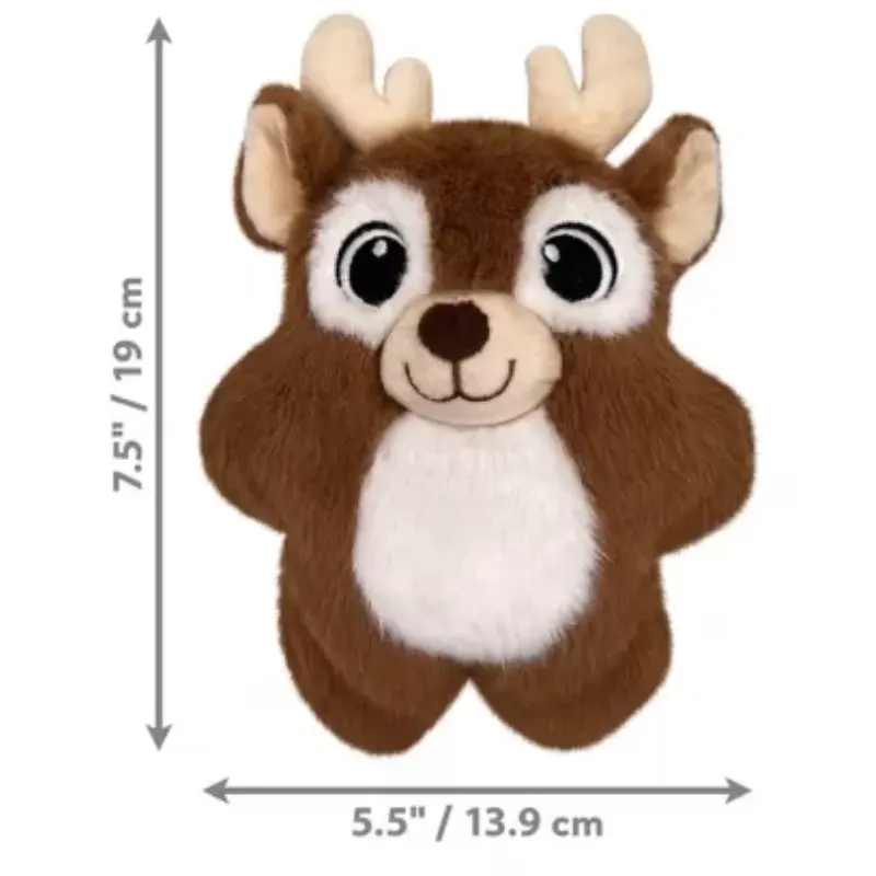 Brinquedo Kong Holiday Snuzzles Reindeer Small
