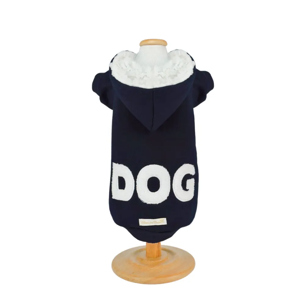 Moletom Bonito Pra Cachorro Capuz - Marinho