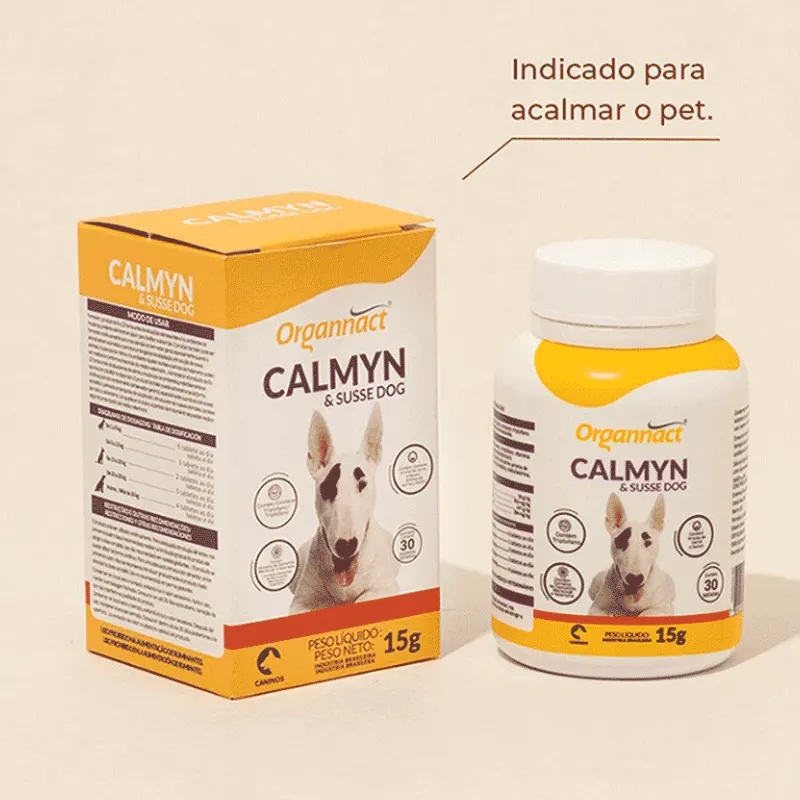 Calmyn e Susse Dog Suplemento Organnact 15 g