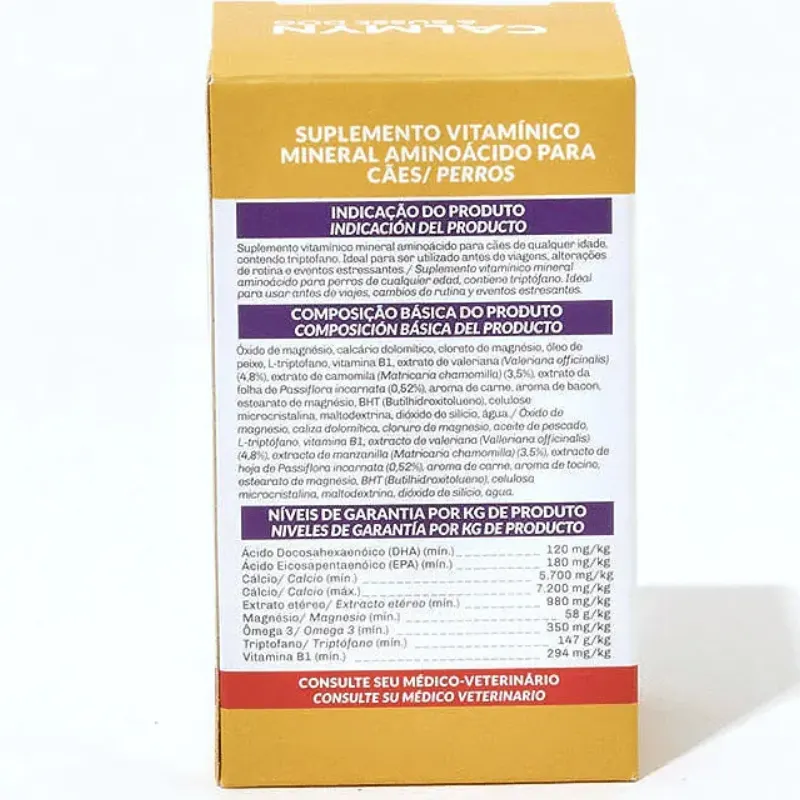 Calmyn e Susse Dog Suplemento Organnact 15 g