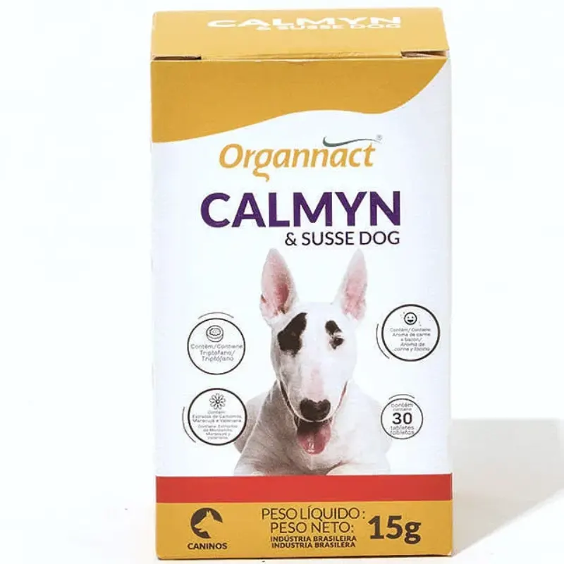 Calmyn e Susse Dog Suplemento Organnact 15 g