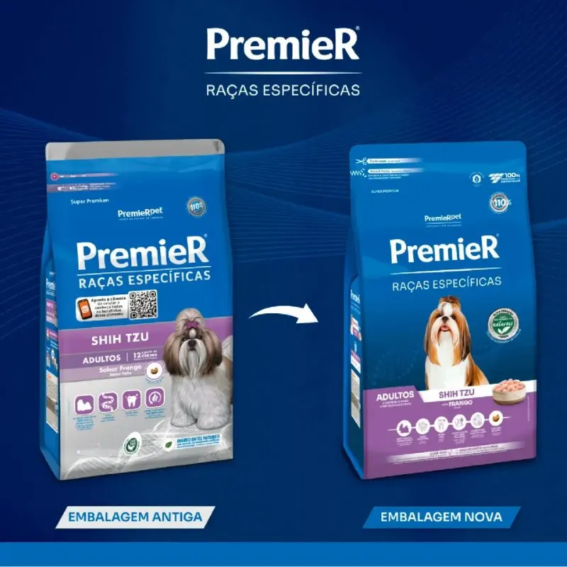 Ração Premier Raças Específicas Cães Adultos Shih Tzu