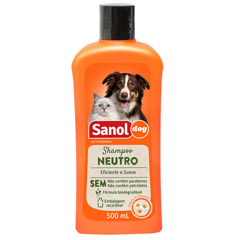 Shampoo Sanol Dog Neutro 500 Ml