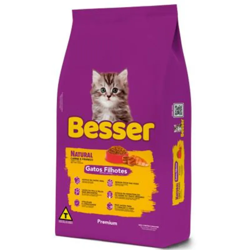 Ração Besser Natural para Gatos Filhotes