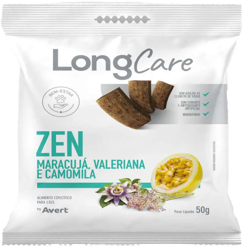 Petisco Funcional Avert LongCare Zen 50 g