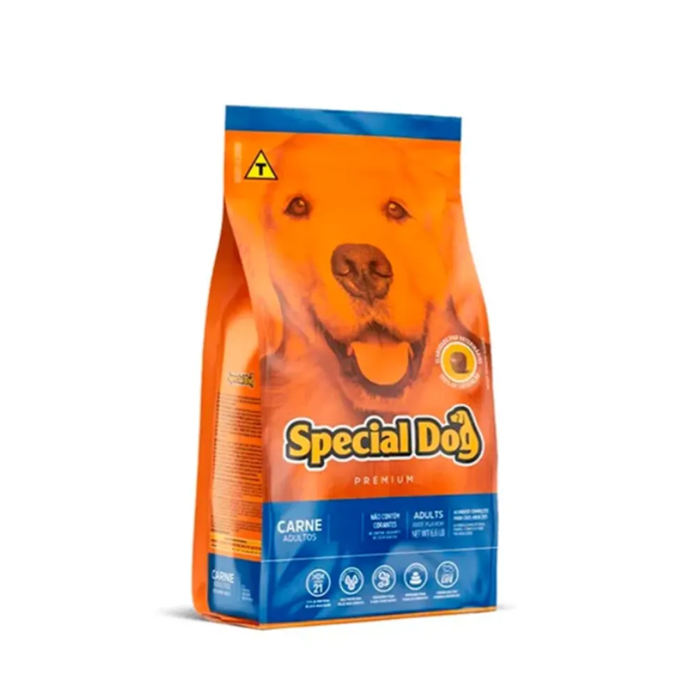Ração Special Dog para Cães Adultos Sabor Carne