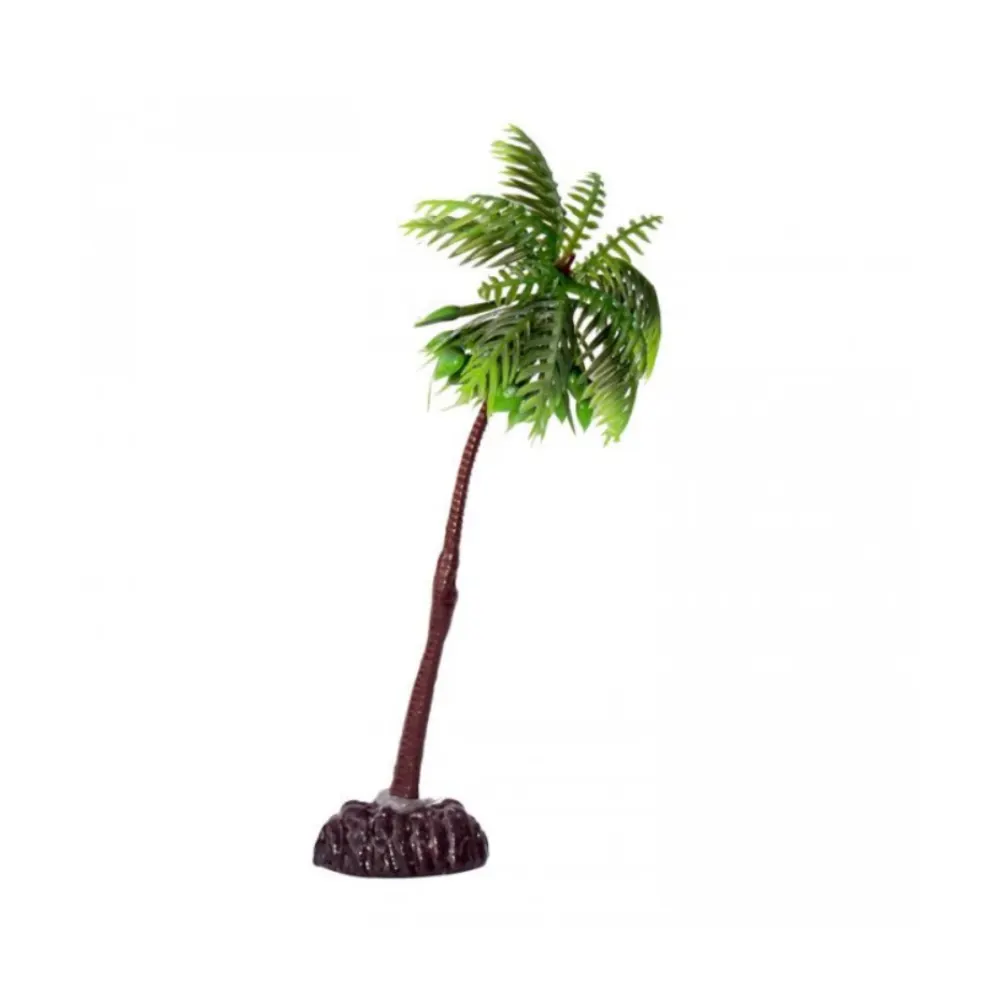 Enfeite Planta Plástica Coqueiro 18cm de altura