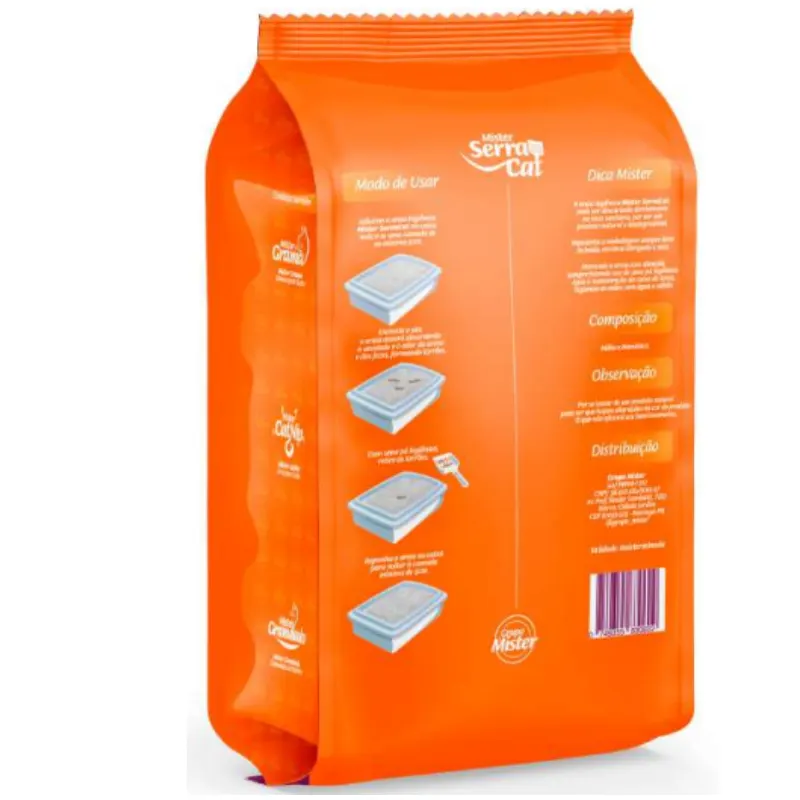 Mister Serracat Grosso - Areia Para Gatos 2kg