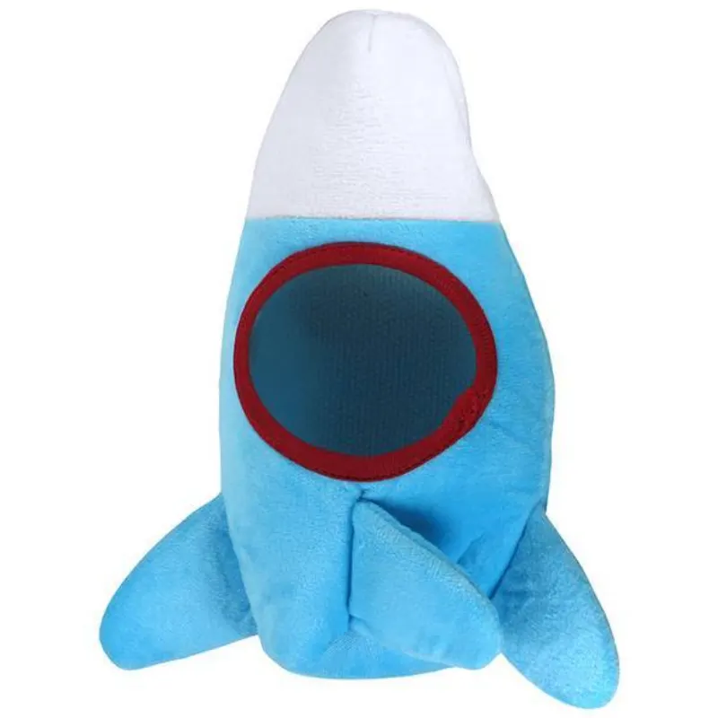 Mordedor Jambo Pelúcia Galáxia Foguete Azul
